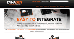 Desktop Screenshot of dynagen.com